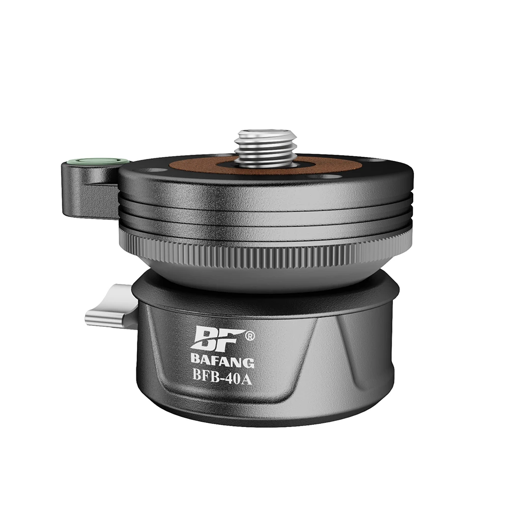 BAFANG BFB-40A 3/8 Inch Screw bubble 360 degree swiss Tripod Leveling Base for tripod stand pan tilt DSLR camera photography