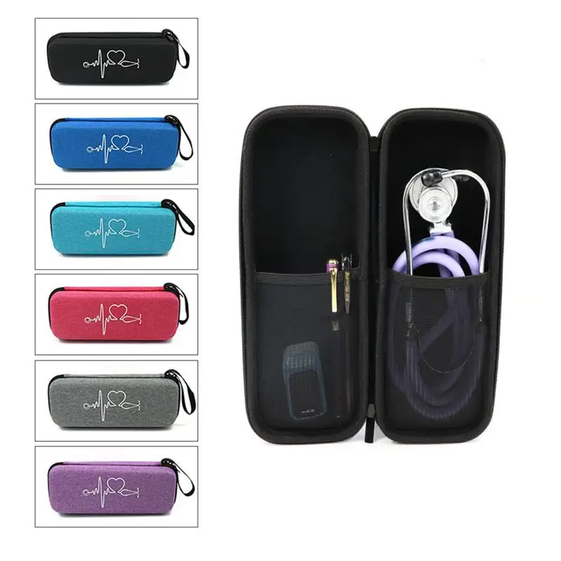 

Stethoscope Case Storage Pouch Essentials Nursing Nurse For Accessories Portable Box Bag School Bags Student Charm Hard