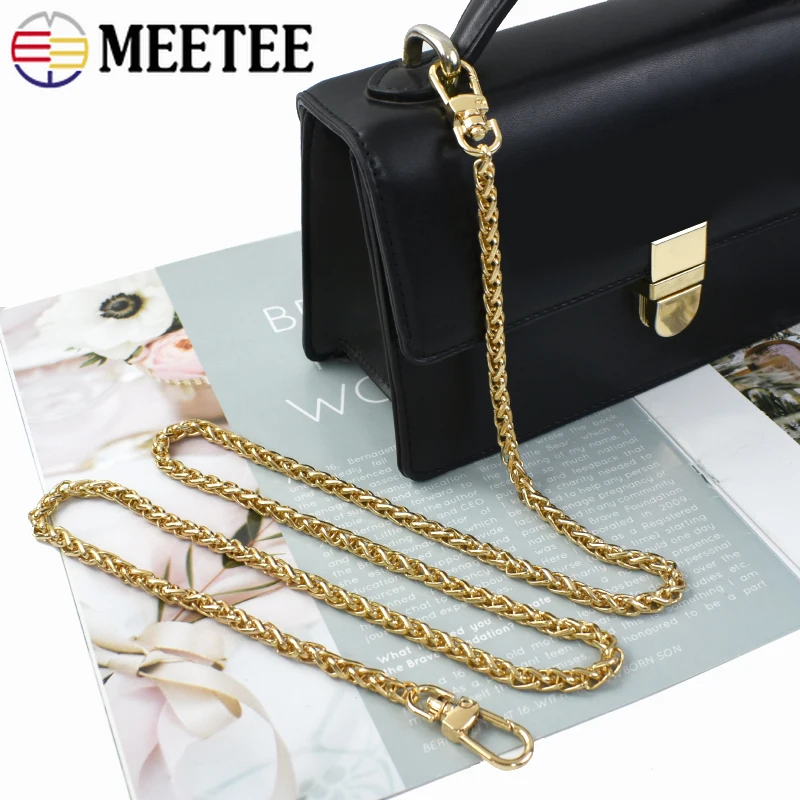 Purse Chain Gold Oval 7mm Crossbody Shoulder Strap for 