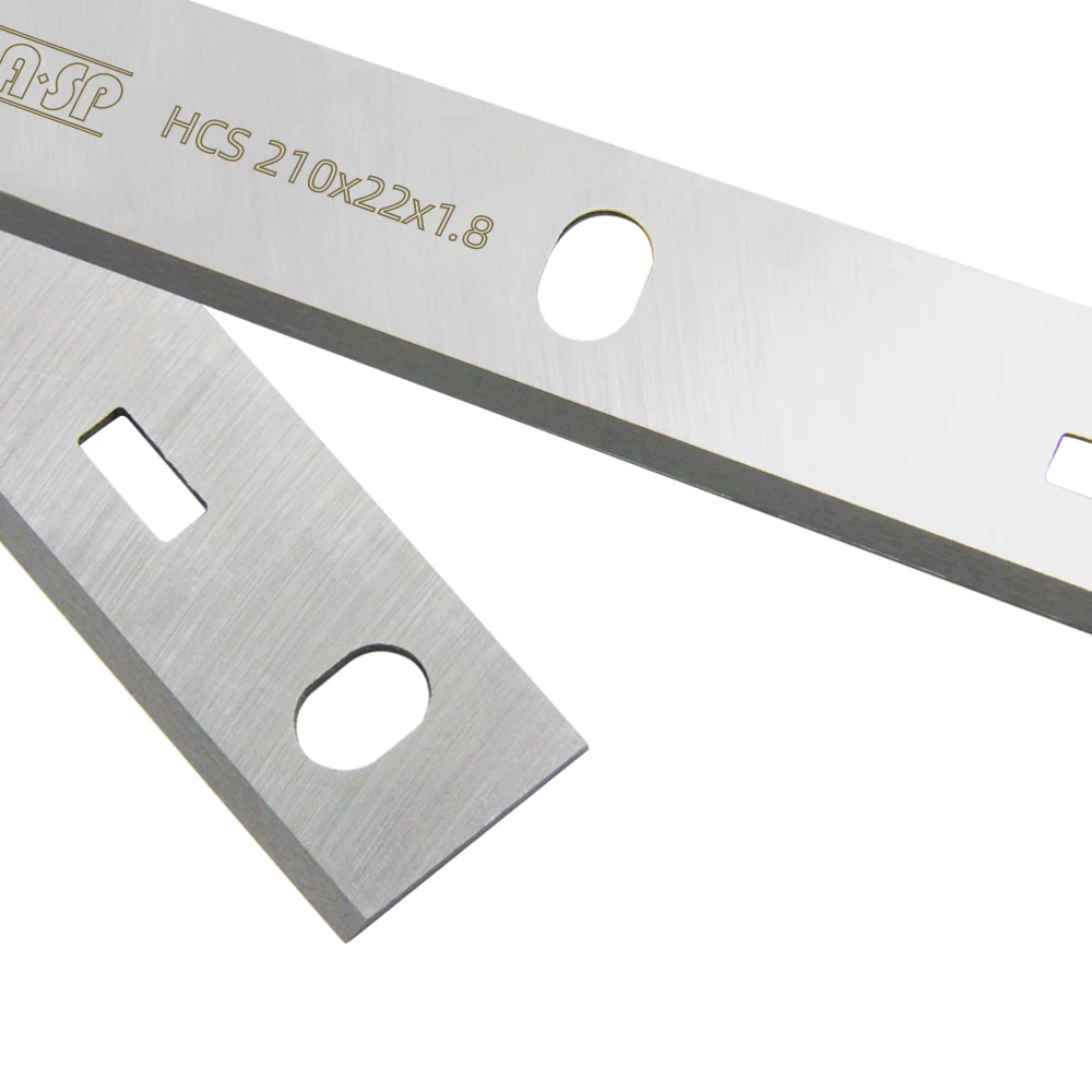 TASP 8" 210 x 22 x 1.8mm HCS Planer Blade Wood Knife for Woodstar PT85 Scheppach HT850 HMS 850/2000 Bernardo PT200ED Kity PT8500 woodworking tools