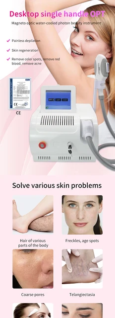 Depilación Definitiva Ipl Lunares Depiladora Láser Ipl OPT