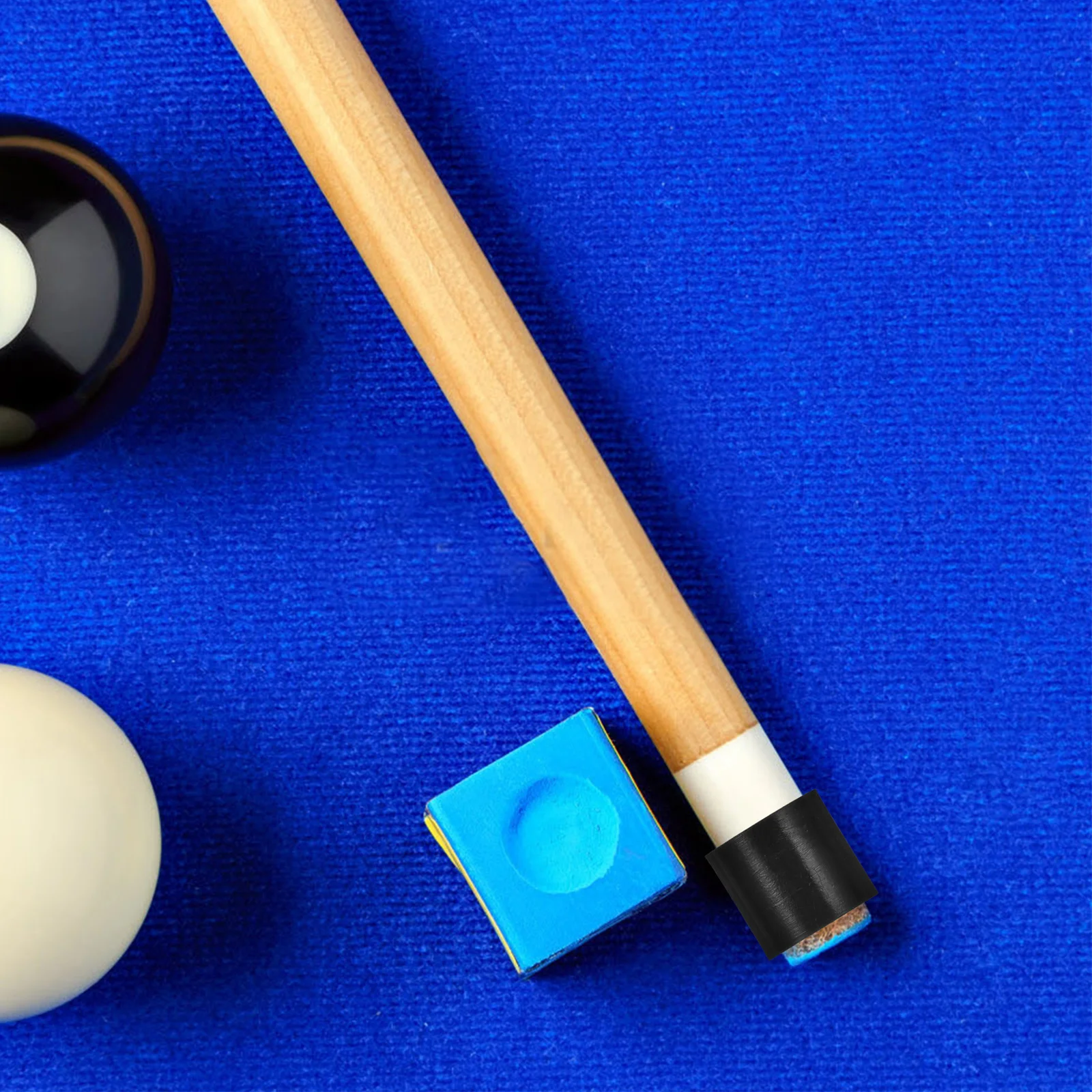 30 Pcs Ring Billiard Cue Angle Balls Pool Supply Tip/skin Hoops Retractable