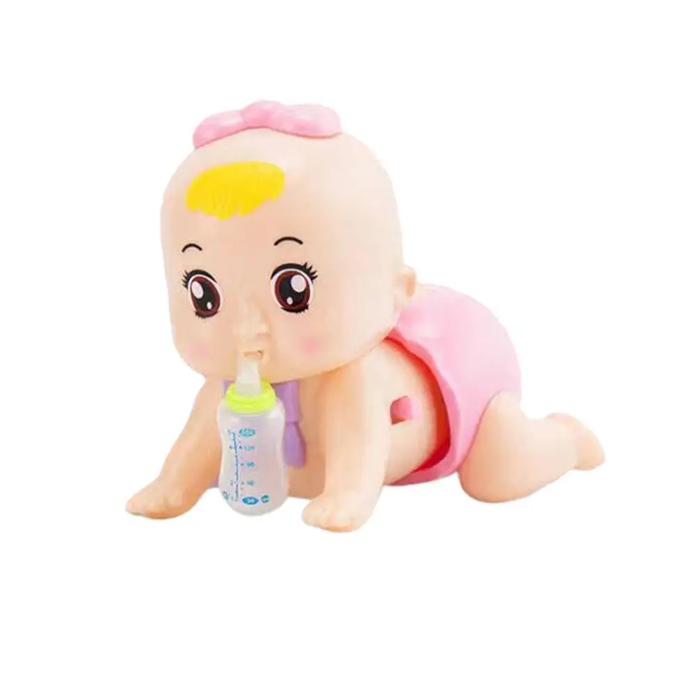 Electric Plastic Crawling Doll Early Education Puzzle Toy Cognitive Observational Companion Ability Baby Child Children Tra J2E9 3