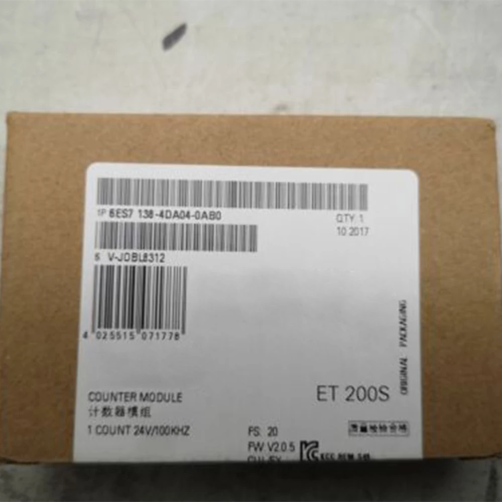 Nuovo Per Siemens 6Es7138-4Da04-0Ab0 6 Es7 Modulo Elettronico Muslimex In Scatola