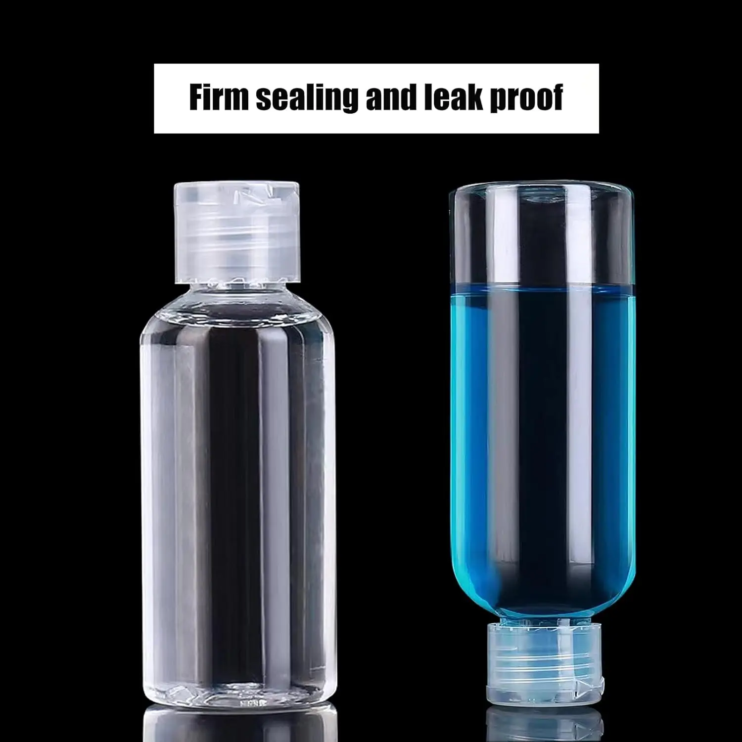 Compact Leak-Proof Travel Toiletry Bottles - TSA Approved