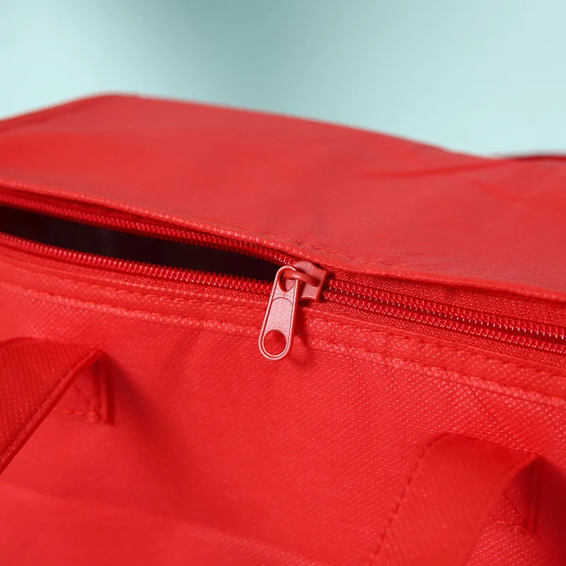 Portable Thermal Insulated Cooler Box Large Outdoor Camping Lunch Bento Bags Trips BBQ Meal Drink Zip Pack Picnic Supplies