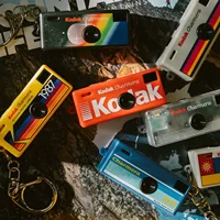 Kodak Charmera Keychain Digital Camera 1987 with Flash 35MM/F2.4 Mini Digital Camera 6 Colors Random Color Camera For Gift﻿