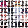 Muay Thai Shorts and T Shirt Set Multi Colors Cage Fighting Kickboxing Boxing Shorts Men Women Gym Martial Arts Training Uniform 1