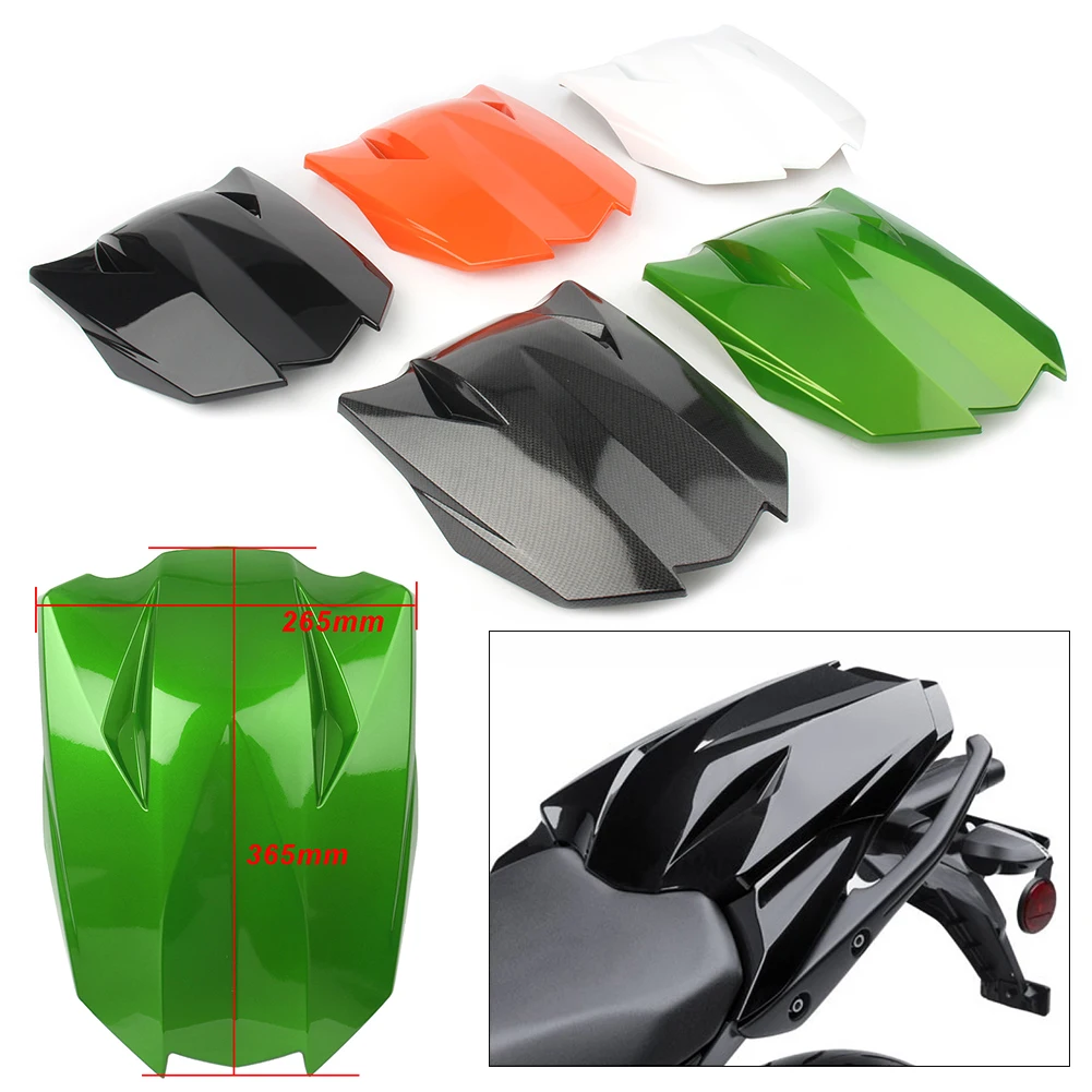 

Z1000 Motorcycle Rear Pillion Passenger Cowl Fairing Parts Seat Back Cover For Kawasaki Z1000 2010 2011 2012 2013 ABS Plastic