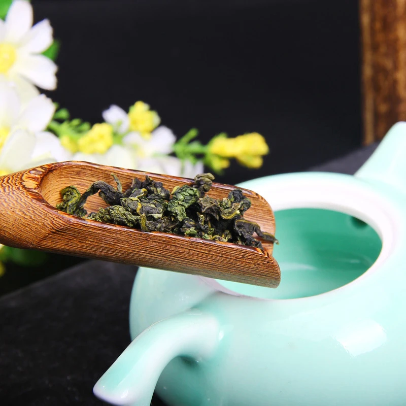 1Pc Chinese Kongfu Tea Scoop Wooden/Bamboo Retro Style Natural Spoon Portable Bamboo Teaspoon wood spoon wooden spoon
