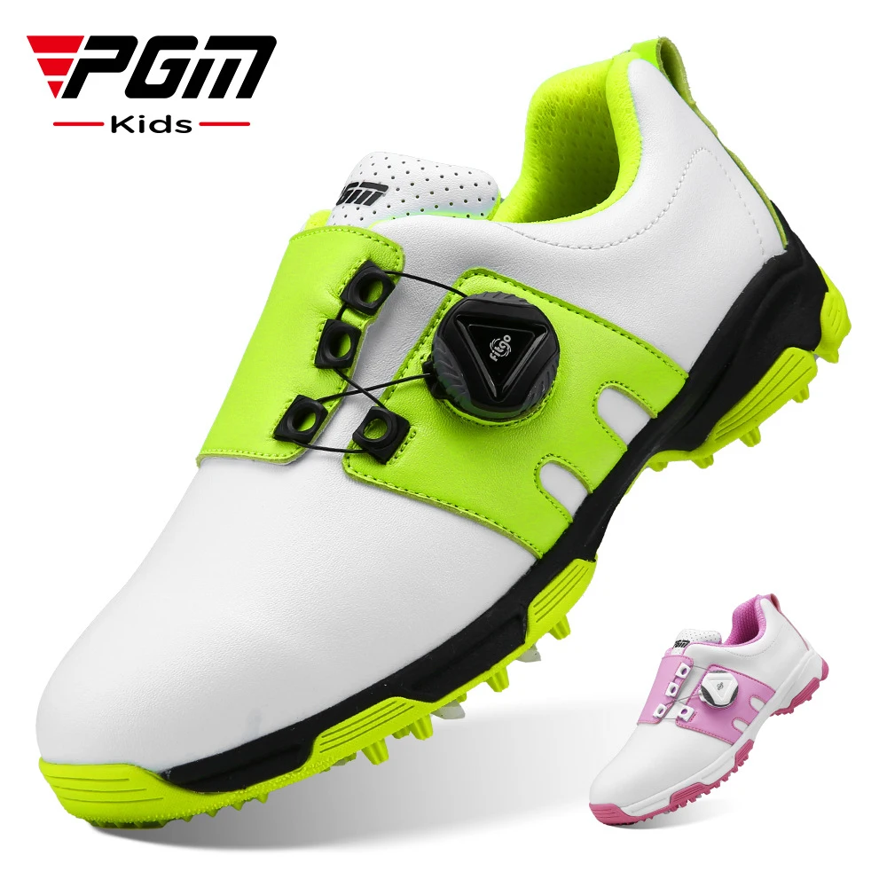 pgm-zapatos-de-golf-para-ninos-y-ninas-calzado-impermeable-antideslizante-ligero-suave-y-transpirable-con-cordones-rapidos-para-deportes-al-aire-libre-size30-37