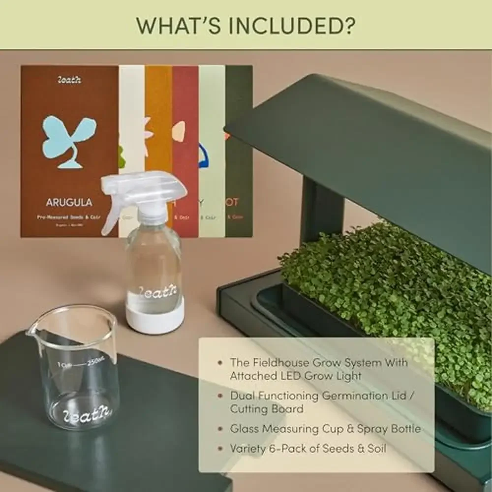 Indoor LED Herb Garden Kit 2
