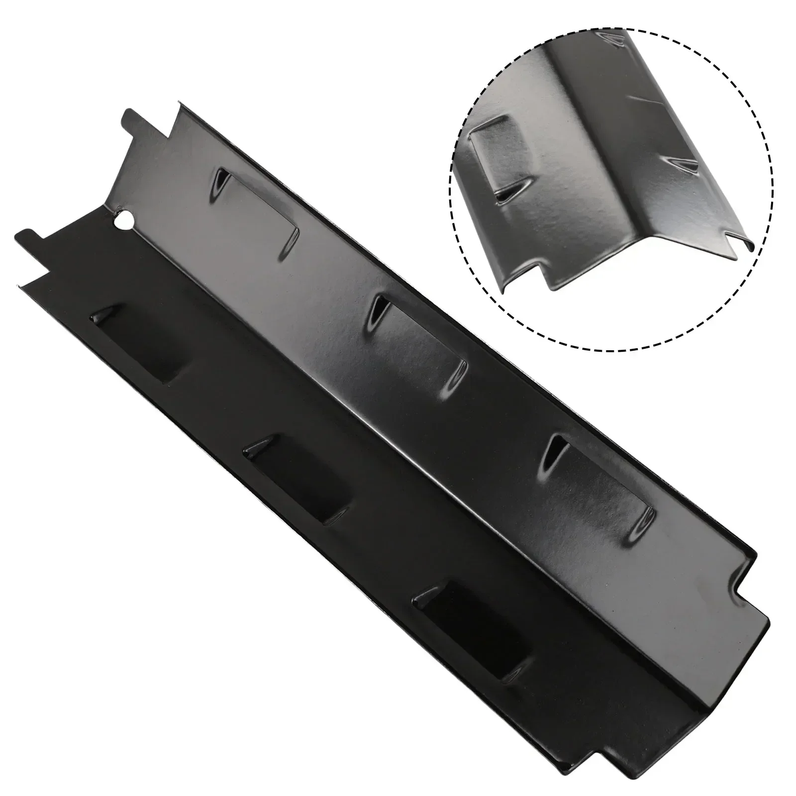 4Pcs Grill Heat Plate Shield Heat Tent Replacement Parts BBQ Gas Grill Plate Shield Tent Burner Cover