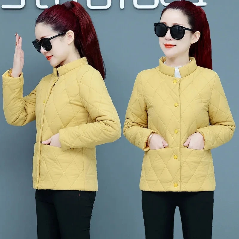 

Down Cotton Jacket 2023 Winter New Fashion Warm And Elegant Women's Coat Comfortable Versatile Slim Fit Female Outerwear