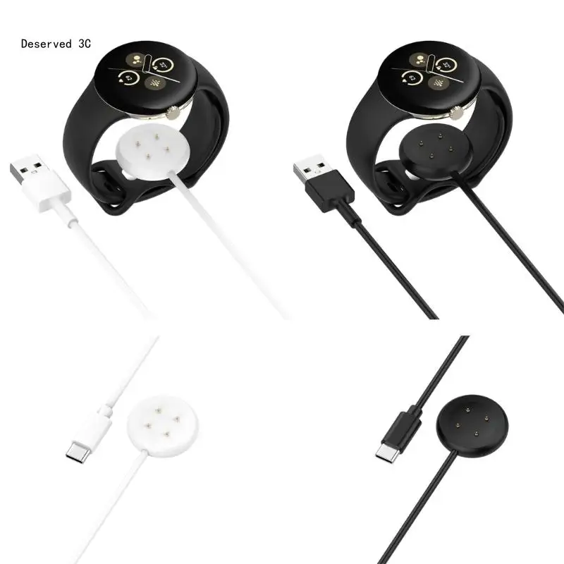

Магнитный кронштейн R9CB для Pixel Watch 2, USB-кабель для зарядки, адаптер питания