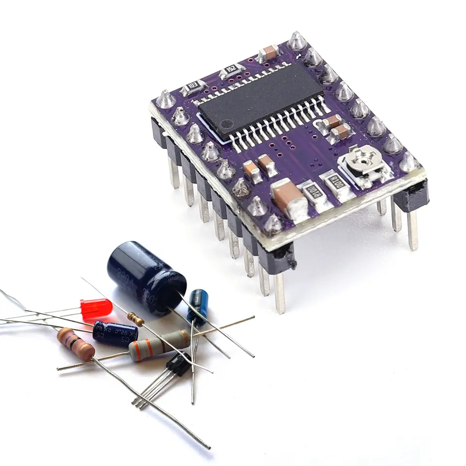 DRV8825 Stepper Motor Driver 6 Different Step Modes StepStick DRV8825 Stepper Driver Boards for Prusa Mendel/Ultimaker/Printbot image 4