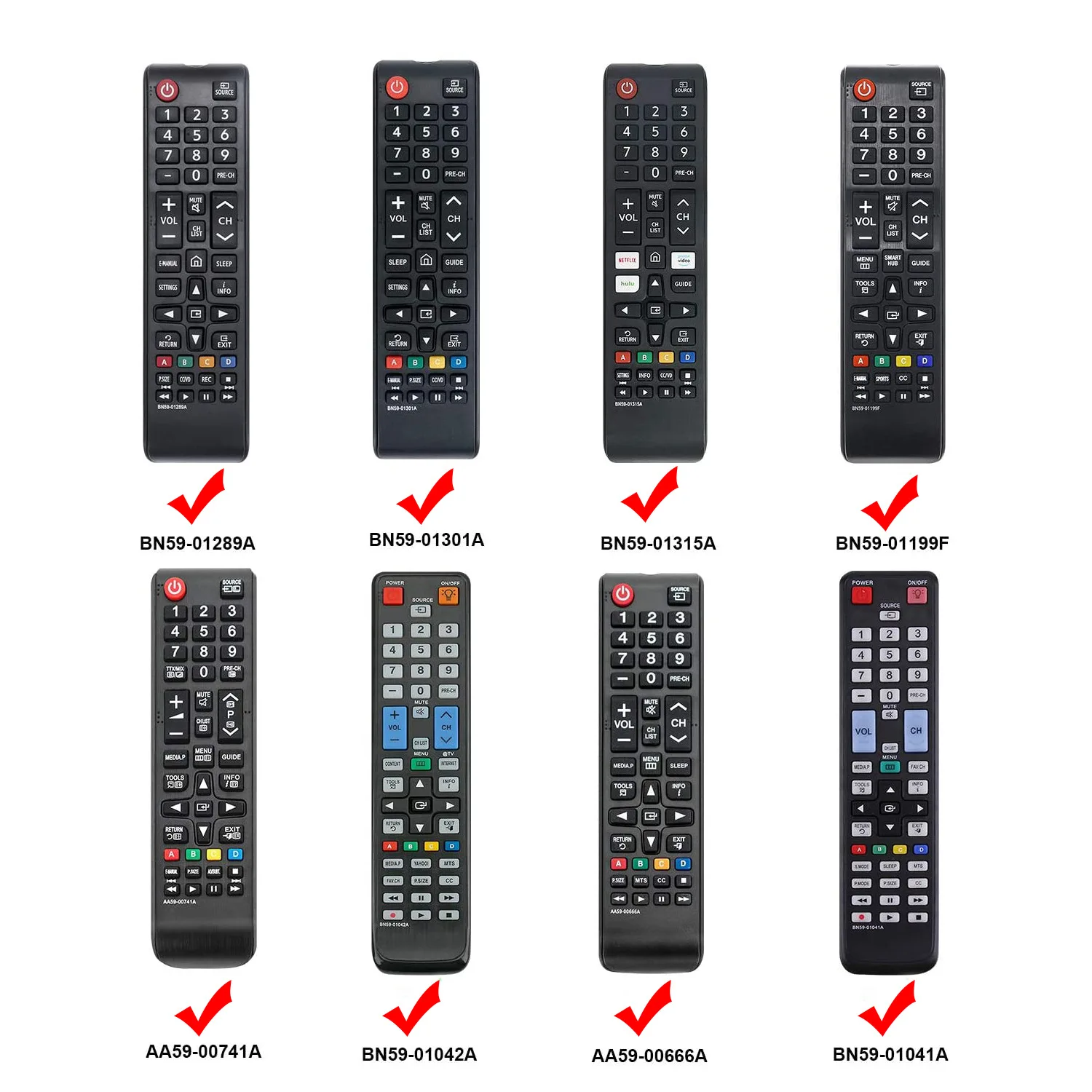 Full Coverd Protective Case for Samsung TV AA59-00816A 00611A 752A BN59-01199F Remote Control Silicone Anti-skip Waterproof