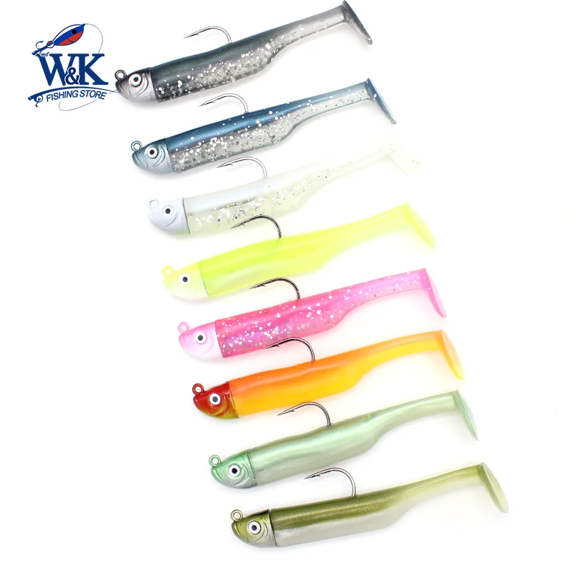 6 Leurres Souples Bioniques 3D Pliables - Tailles 6 à 16 Cm R Sistants 1103730