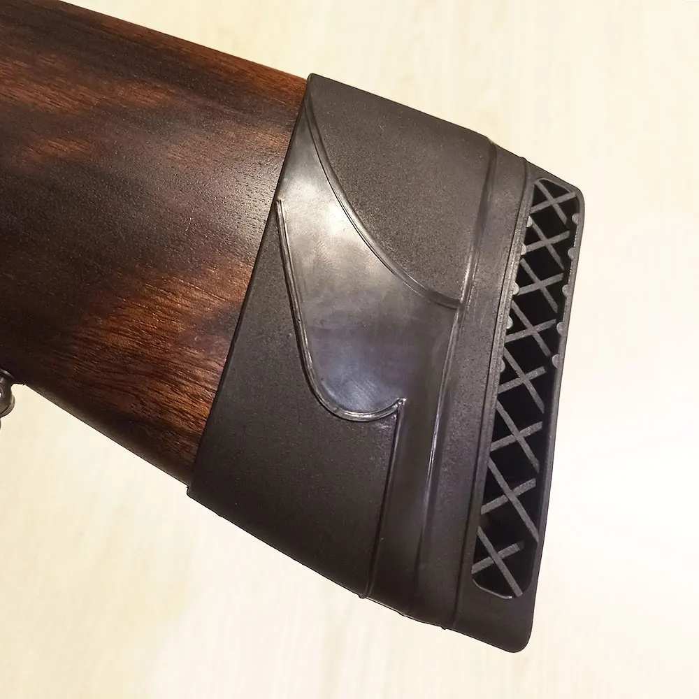 Hunting Rifle Recoil Rubber er Pad Shotgun Buttstock Shock Absorption Cushion Airsoft Shooting Extension Buttpads rubber rifle butt pad