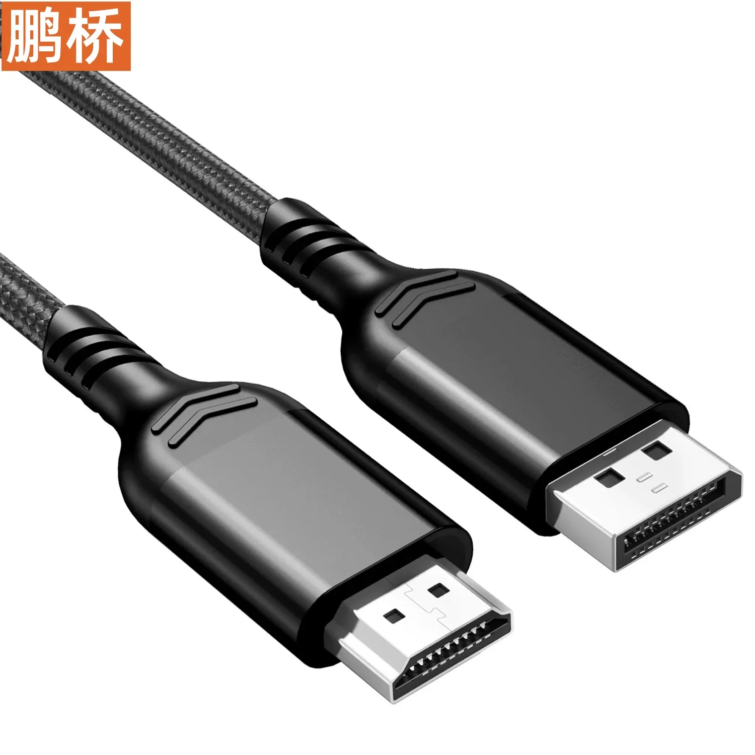 DP to HDMI 호환 비디오 케이블, DP 어댑터 케이블, 컴퓨터 to TV 모니터 케이블, 고화질 연결 케이블, 4K 30hz