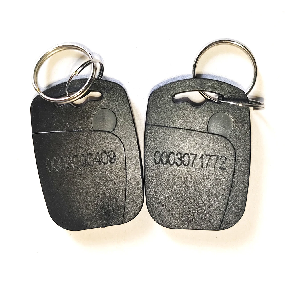 Pack of 100 RFID Key Fob Keychain Tags