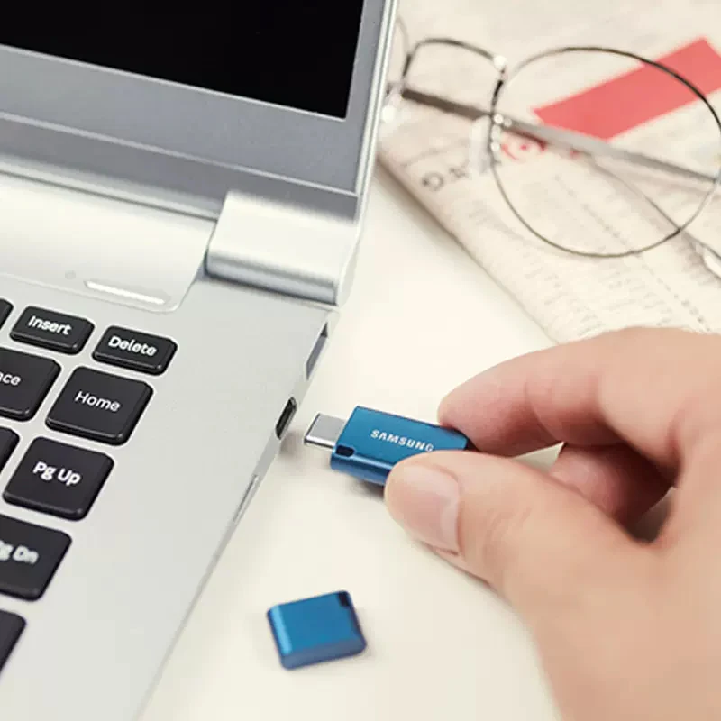 USB Type-C Flash Drive Samsung 64GB-256G Metal Water-proof For Smartphone Tablet Computer