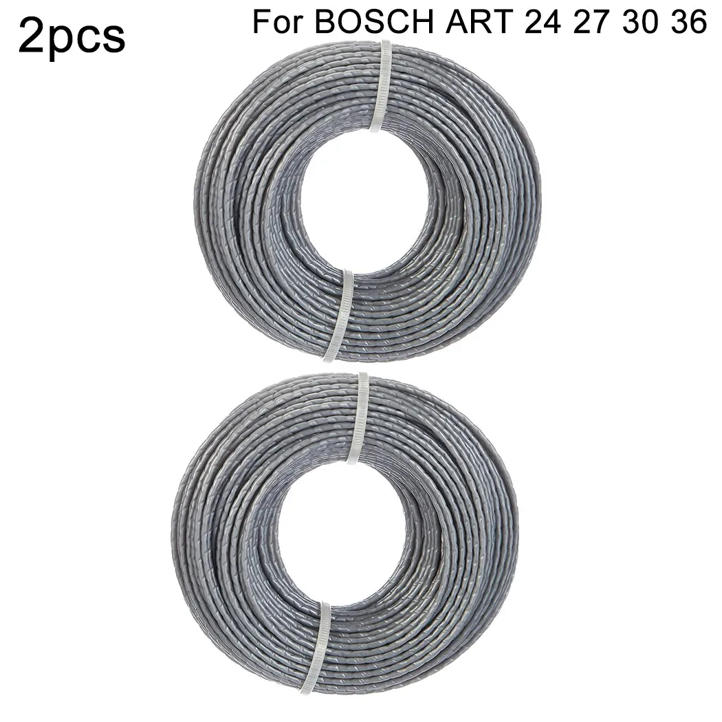 

2 шт., катушка для триммера BOSCH, 24 м, 1,65 мм