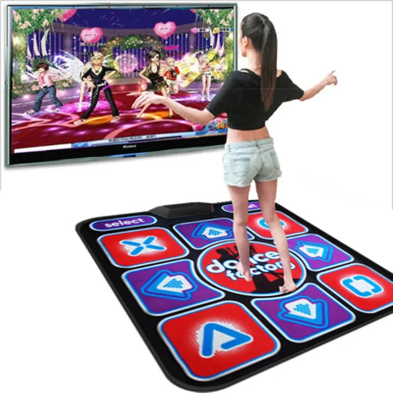 Dance mats Yoga Cut fruit multifunction game dance blanket television computer USB dual-use Household game Weight-loss Non-slip