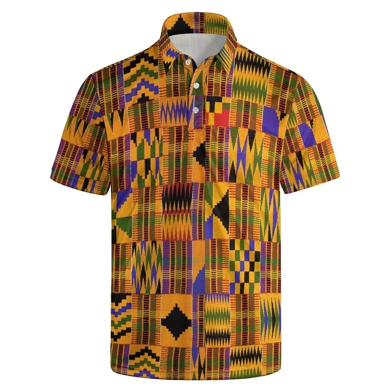 

Рубашка-поло мужская с леопардовой коровьей текстурой, короткий рукав, 3d принт, свободная футболка с пуговицами, лацканами, Повседневная Уличная одежда, лето