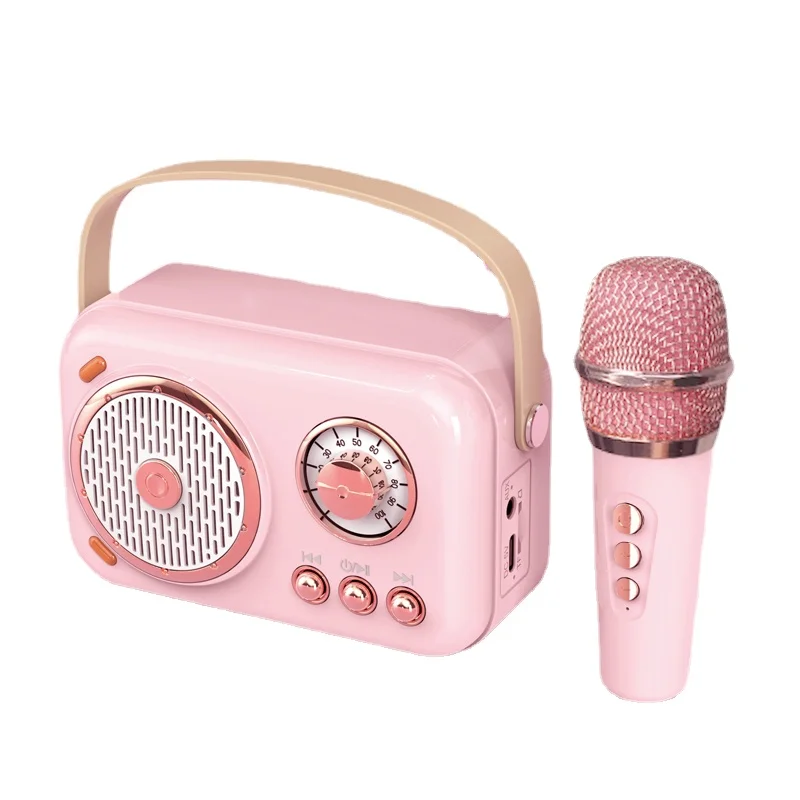 

Microphone Mouthpiece Audio Integrated Wireless Bluetooth WeSing Children's Home Singing Family KTV