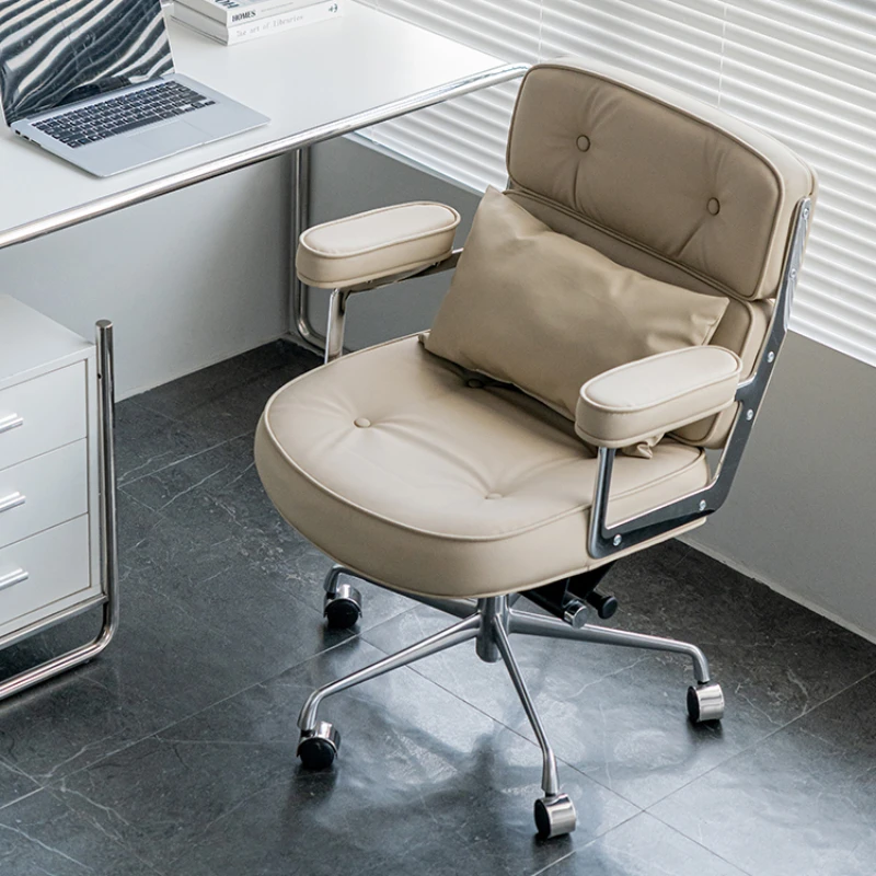 Sedie Da Ufficio Girevoli Di Design Barber Bedroom Rolling Sedie Da Ufficio In Pelle Pu Lazyboy Cadeira Presidente Mobili Per La Casa Yq50Oc