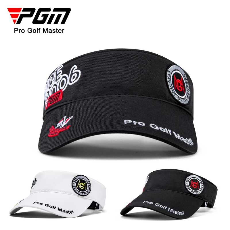 PGM Golf Men no top hat breathable quick dry ball hat sun protection fashion trend embroidery