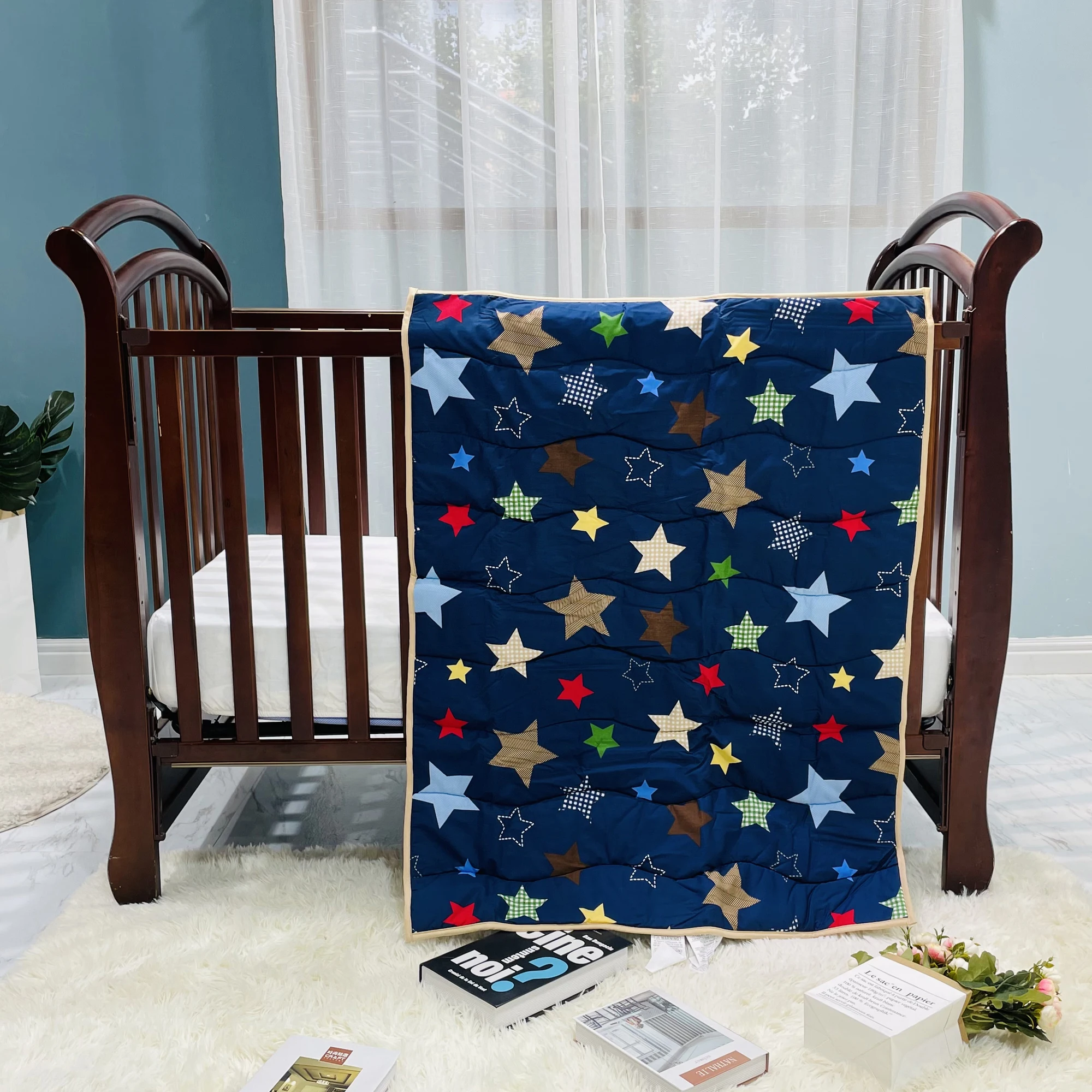 Baby Quilt Comforter Duvet Blanket Mattress New Born Infant