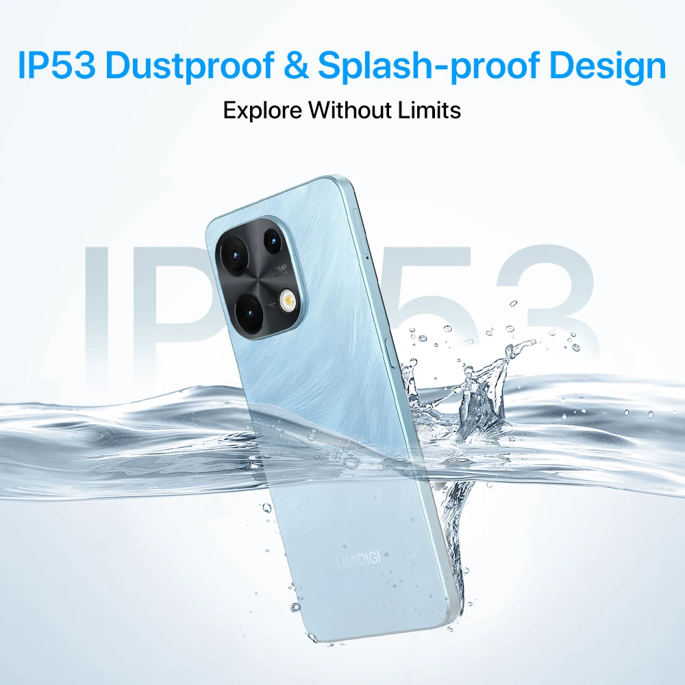 UMIDIGI Note 100 android14中古 UMIDIGI Note 100 Android 14 Smartphone Octa-Core 6.8” HD+