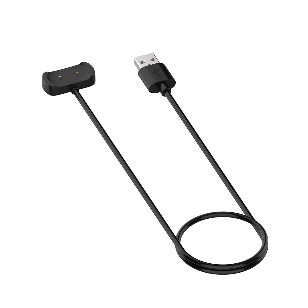 Huami Amazfit GTS 4/2 Mini GTR 2 2e Bip 5 Pop Pro 충전기 크래들, Amazfit T-Rex Pro용 충전 케이블, 1m
