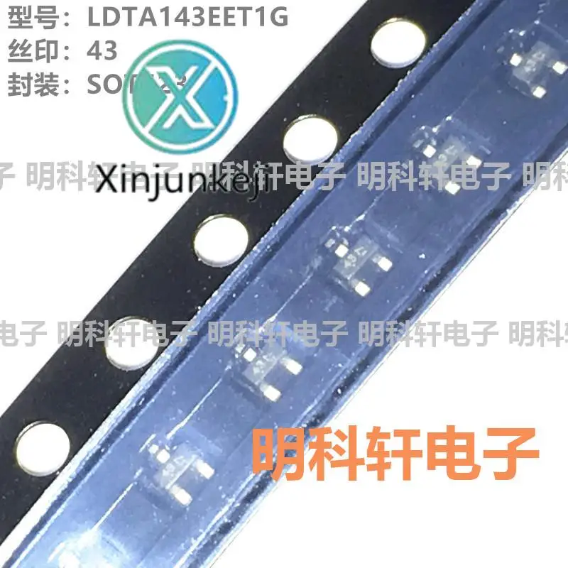 

Оригинальный новый чип-транзистор ldta143круг 100 г., Шелковый экран 43 SOT523