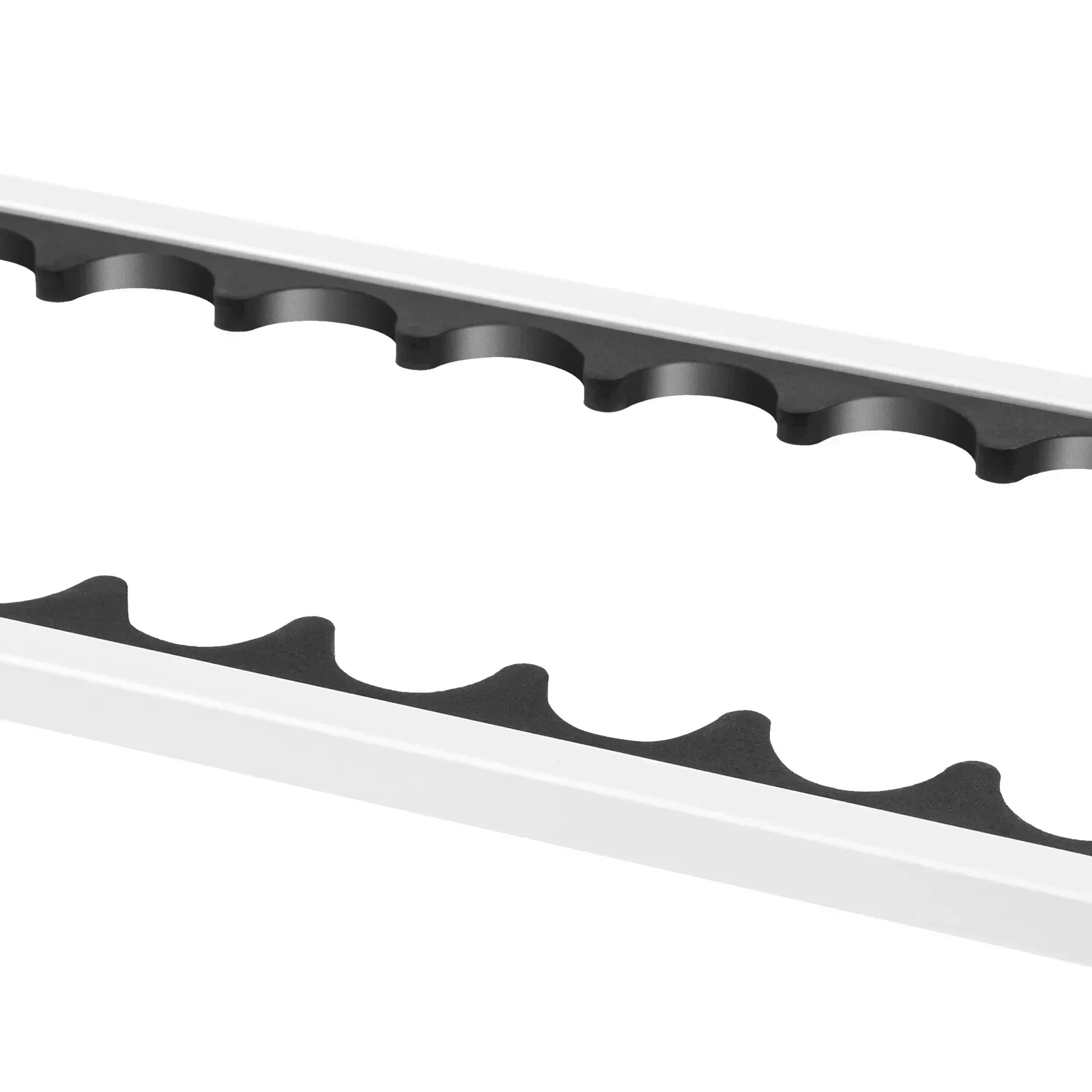 73 x 32 x 72 cm, 24 Ruten-Rutenständer, Angelrutenständer aus Aluminiumlegierung für den Innen- und Außenbereich, Angelständerhalter – Detail 5