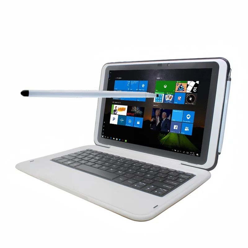 무료 패시브 펜, 윈도우 10 태블릿 PC, 64 비트 C2 HDMI 호환 듀얼 카메라, 와이파이 쿼드 코어 X5-Z8350, 10.1 인치, 2GBRAM, 64GB ROM