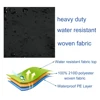 5PCS/1PCS Sun Lounger Cover Outdoor Garden Sunbed Cover Patio Lounge Chair Recliner Protective Cover Furniture Waterproof Cover 5