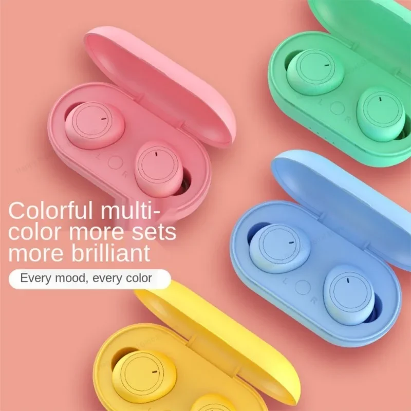 Waterproof Wireless Bluetooth Headphones True Stereo Earbuds