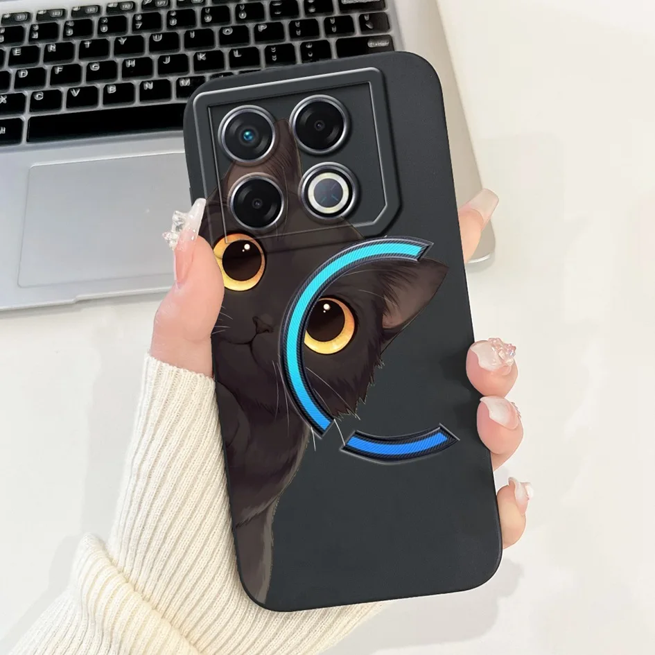 Shockproof Fashion Pattern Soft Silicone Matte Phone Case