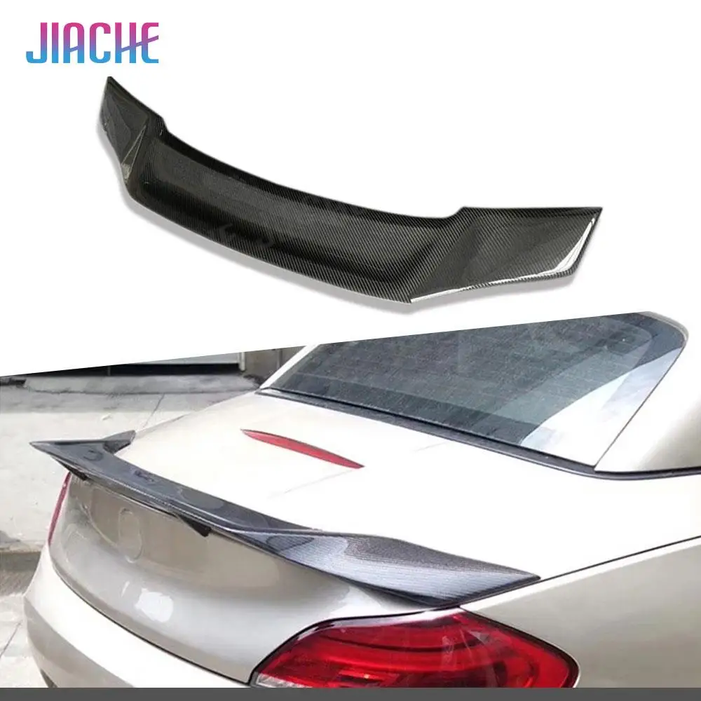 

Автомобильный задний спойлер из углеродного волокна крылья для BMW Z4 2009-2013 R Стильная отделка багажника Наклейка автомобильный Стайлинг кузова