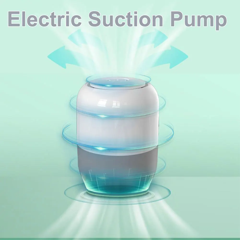 Compressed Bag Electric Pump Space Saver Mini Vacuum Sealer Machine Portable Vacuum Pump for Various Vacuum Sealer Bag