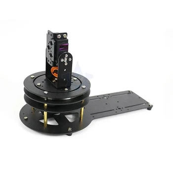 2 DOF Robot Rotante Giunto Cardanico Compatibile 20Kg Servo Manipolatore Meccanico In Metallo Per Arduino Robot Kit FAI DA TE Ps2 Kit Programmabile