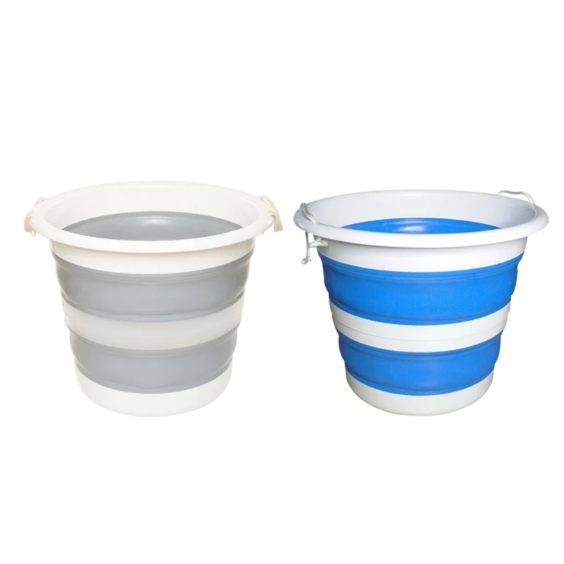 

30L Collapsible Bucket Portable Folding Water Container Space Saving Buckets for Washing Dishes T21C