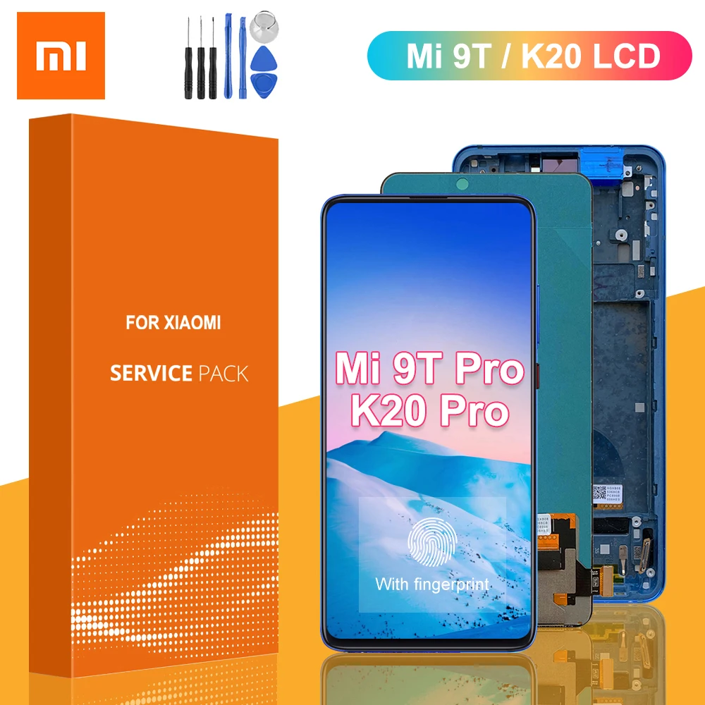 

ЖК-дисплей Super AMOLED 6,39 дюйма для Xiaomi Mi 9T / 9T Pro, сенсорный экран с дигитайзером в сборе для Xiaomi Redmi K20 / K20 Pro