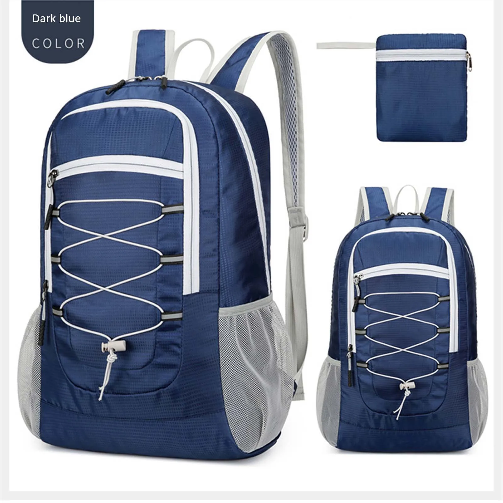 

Водонепроницаемый складной тонкий дорожный рюкзак, портативный вместительный рюкзак, подарок на день рождения