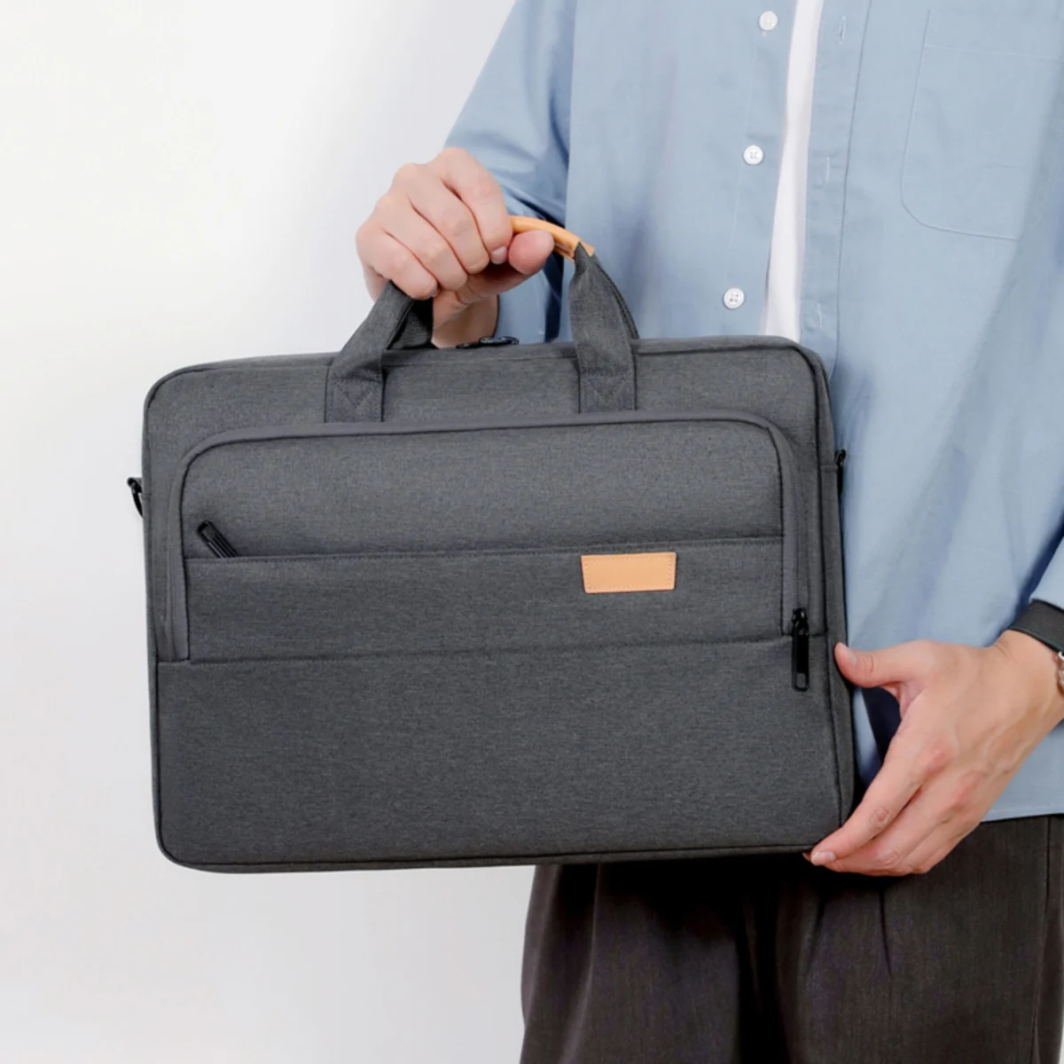 2026 Neue Laptoptasche mit Airbag für Damen, geeignet für Apple, Huawei, Lenovo Ry9000, Legion Gaming Laptop, 15,6 Zoll, Einzelschultertasche, Dell 14, Herren-Pendler-Laptoptasche, 18 Zoll Crossbody – Detail 11