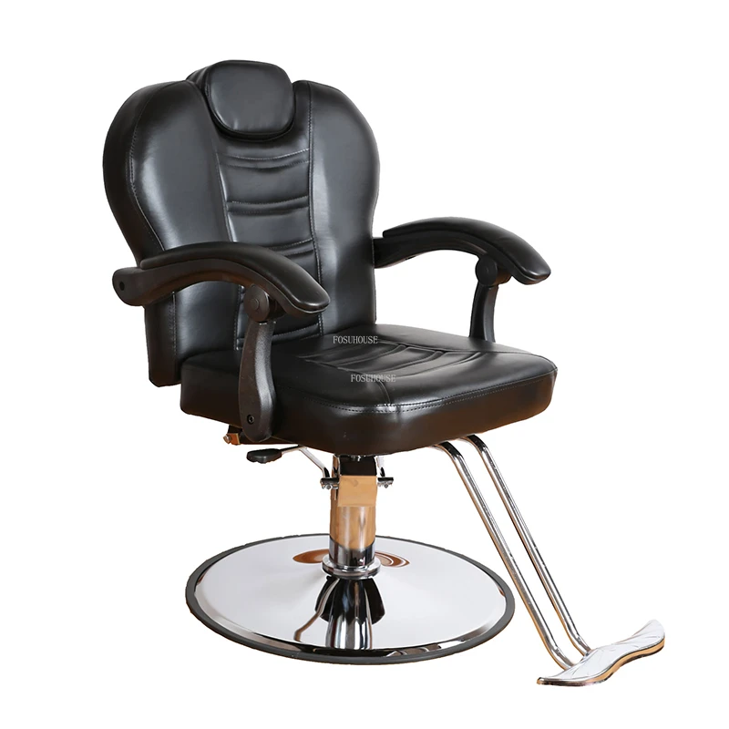 BackrestAdjustableBarberChairsEuropeanStyleHairdressingChairs