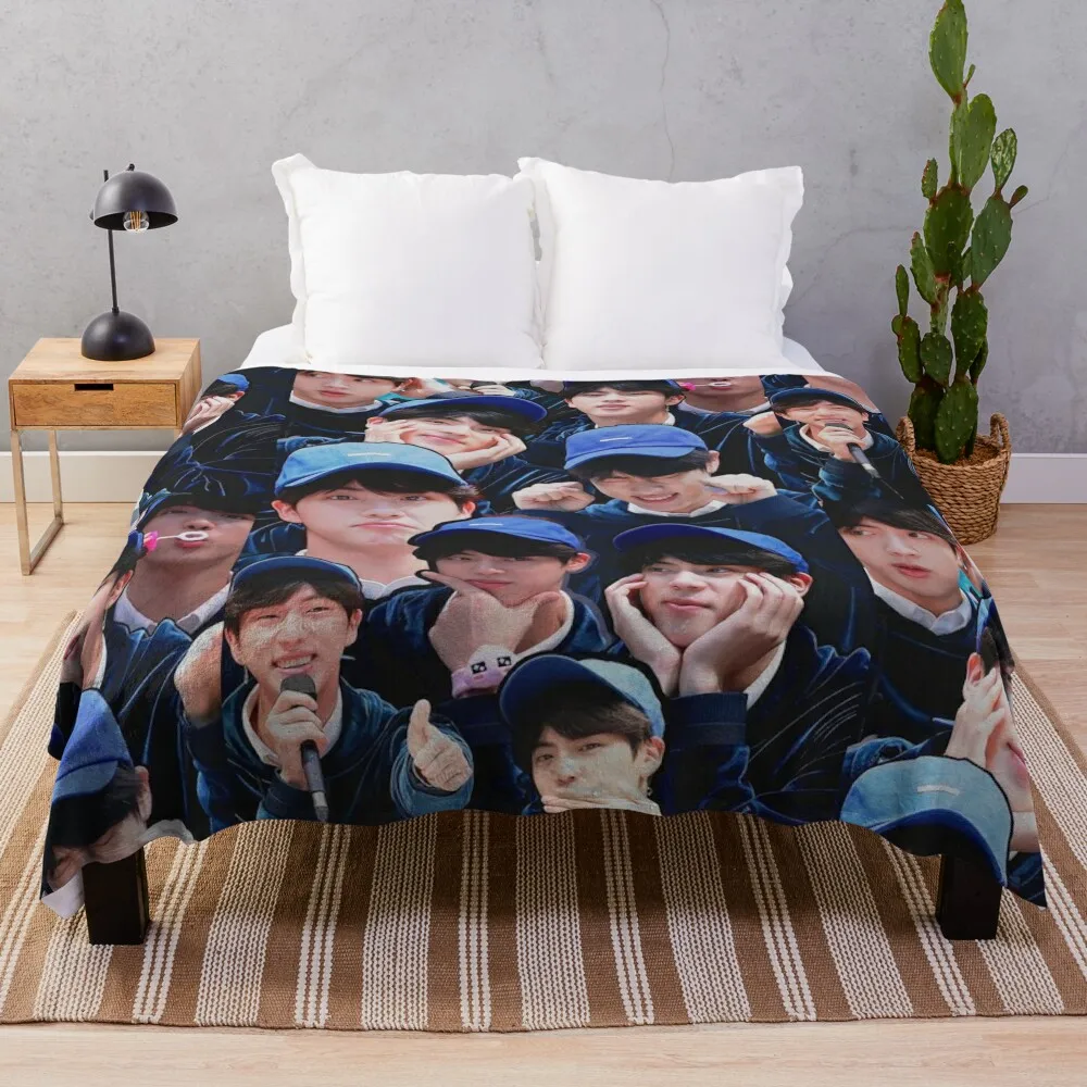 

Jin Throw Blanket cosplay anime Fluffy Blankets Large